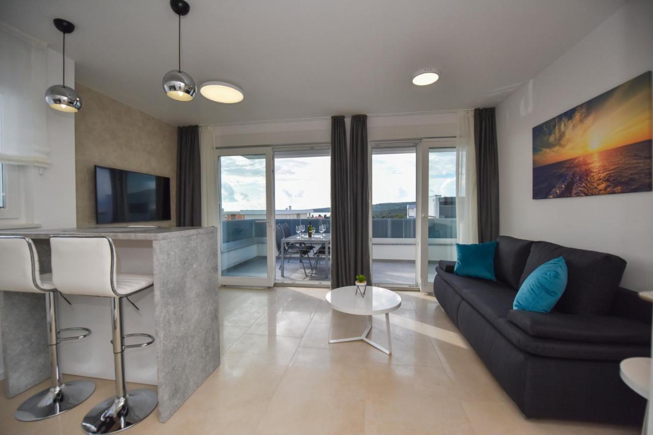 Pool Apartments & Rooms Mare Novalja Exterior foto